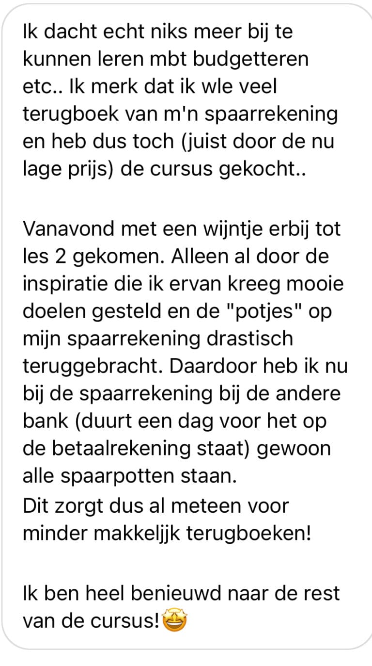 Spaardoel Reviews (3)